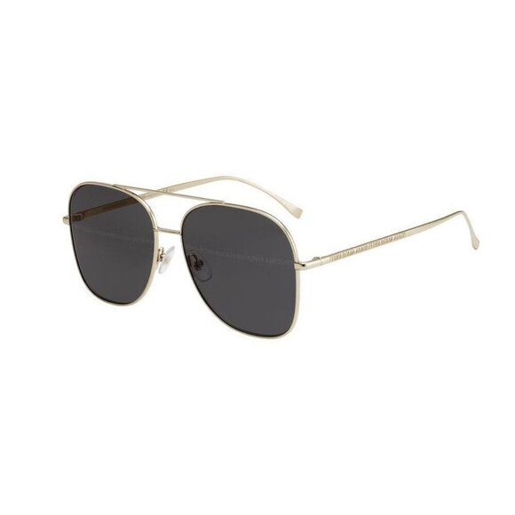 Fendi Women's Gold Aviator Sunglasses - Picture 1 of 2